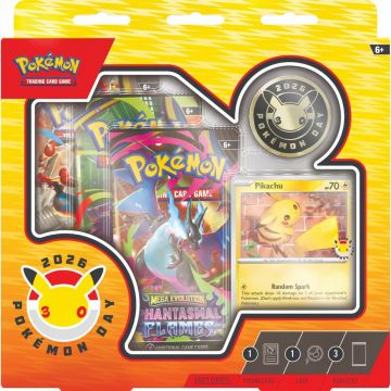 Set 3 pachete booster de carti, Pokemon TCG, Pokemon Day 2026