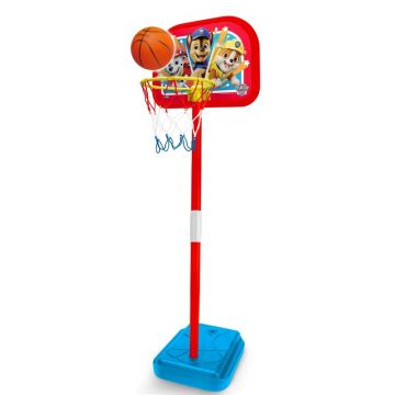 Set baschet, Stamp, Paw Patrol, Include minge si pompa, Inaltime 106 cm, Baza stabila, 3 ani+, Multicolor