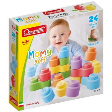 Set constructie Quercetti Momy Soft 24 piese - Resigilat