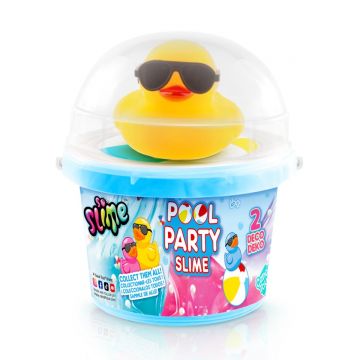 Set de joaca cu slime, So Slime DIY, Duck Pool Party, Galben