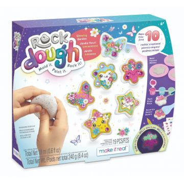 Set de modelare, Make It Real, Rock Dough, Glowing Garden