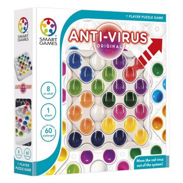 Smart Games - Anti-Virus Original, joc de logica cu 60 de provocari