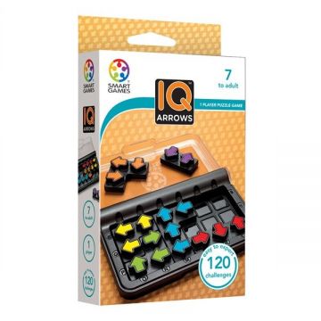 Smart Games - IQ Arrow, joc de logica cu 120 de provocari