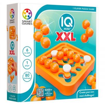 Smart Games - IQ Mini XXL, joc de logica cu 80 de provocari