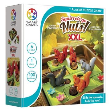 Smart Games - Squirrels Go Nuts!, joc de logica cu 80 de provocari
