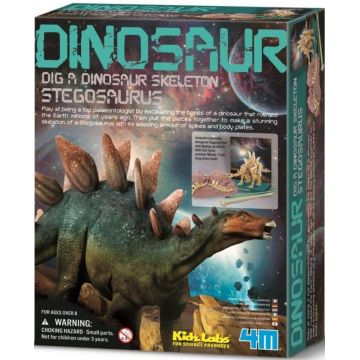 4M Joc pentru copii - Sapă și joacă, Stegosaurus