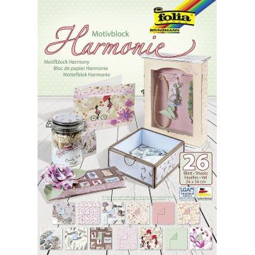 Bloc de design cu hartii si cartoane Folia - Armonie
