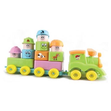 Constructor Pilsan - Mrimul meu tren, 33 piese