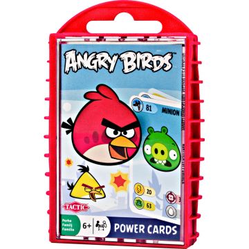Joc de societate cu  cărți Tactic: Angry Birds - Pentru copii