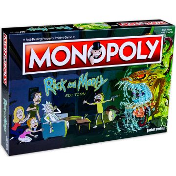 Joc de societate Hasbro Monopoly - Rick and Morty Edition