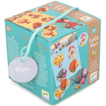 Joc loto distractiv pentru copii Djeco - Patru anotimpuri