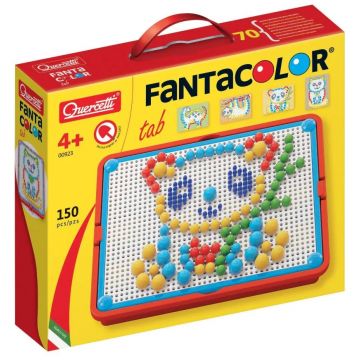 Mozaic Quercetti - Fantacolor Portable Small, 150 piese