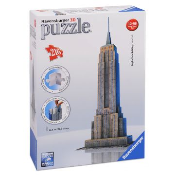 Puzzle 3D Ravensburger din 216 de piese - Empire State Building