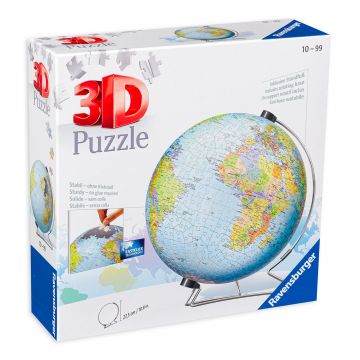 Puzzle 3D Ravensburger din 540 de piese - Glob