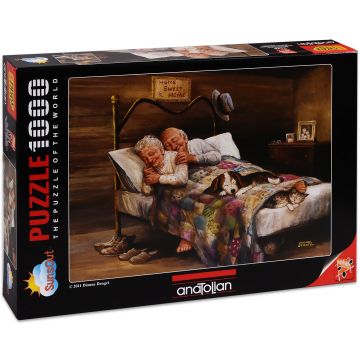 Puzzle Anatolian din 1000 de piese - Nu este un loc mai frumos ca acasa, Diane Dengel