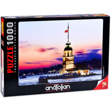 Puzzle Anatolian din 1000 de piese - Turnul Fecioarei Shtefik Bayram
