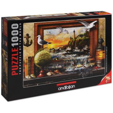 Puzzle Anatolian din 1000 de piese - Viata la mare, Dominic Davison