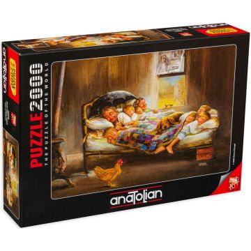 Puzzle Anatolian din 2000 de piese - Fericirea familiei, Diane Dengel