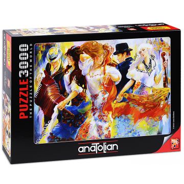 Puzzle Anatolian din 3000 de piese - Orasul curcubeului, Lena Sotskova