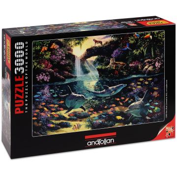 Puzzle Anatolian din 3000 de piese - Paradis fabulos, Steve Read