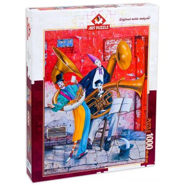 Puzzle Art Puzzle din 1000 de piese - Sufletul muzicii, Marek Brzozowski