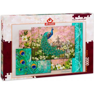 Puzzle Art Puzzle din 2000 de piese - Comoara gradinii, Dona Gelsinger