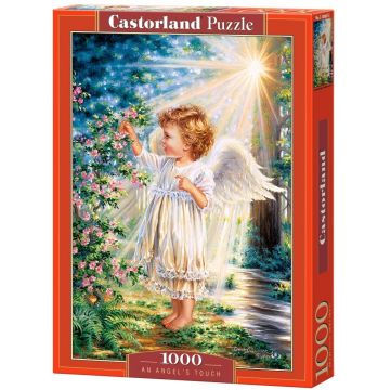 Puzzle Castorland din 1000 de piese - Atingere ingerilor, Dona Gelsinger