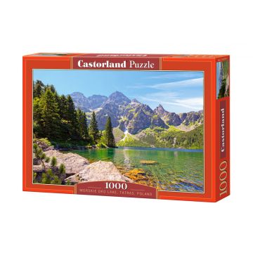 Puzzle Castorland din 1000 de piese - Lac in Polonia