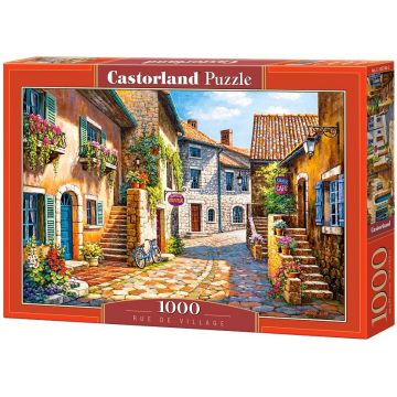 Puzzle Castorland din 1000 de piese - Satul Rue