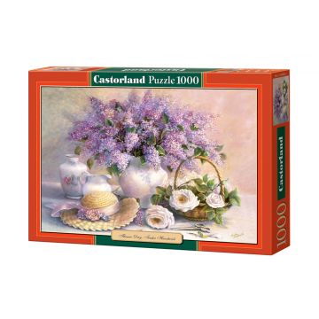 Puzzle Castorland din 1000 de piese - Ziua florilor, Trisha Hardwick