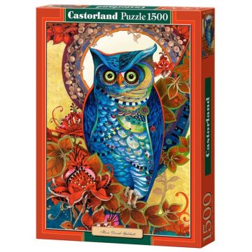 Puzzle Castorland din 1500 de piese - Bufnita