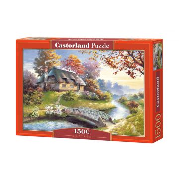 Puzzle Castorland din 1500 de piese - Casuta