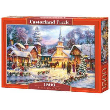 Puzzle Castorland din 1500 de piese - Credinta profunda, Chuck Pinson