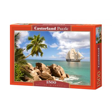 Puzzle Castorland din 1500 de piese - Inot in paradis
