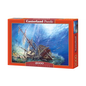 Puzzle Castorland din 2000 de piese - Nava scufundata