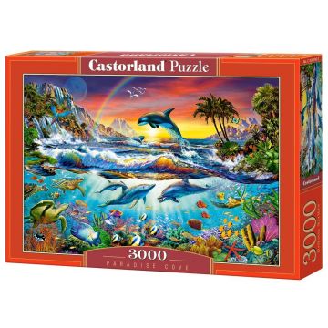 Puzzle Castorland din 3000 de piese - Golful paradisului