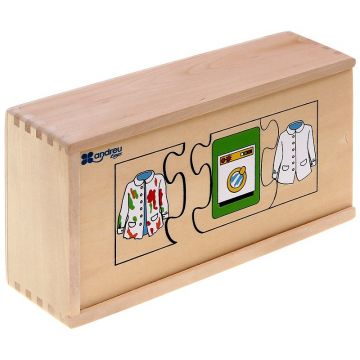 Puzzle din lemn Andreu toys - Secvente
