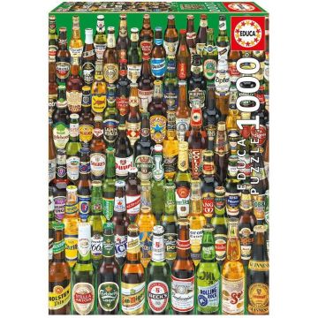 Puzzle Educa din 1000 de piese - Bere