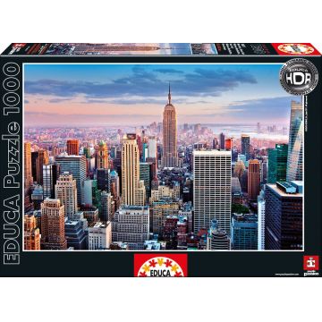 Puzzle Educa din 1000 de piese - Manhatten