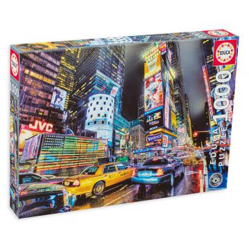 Puzzle Educa din 1000 de piese - Times Square, New York