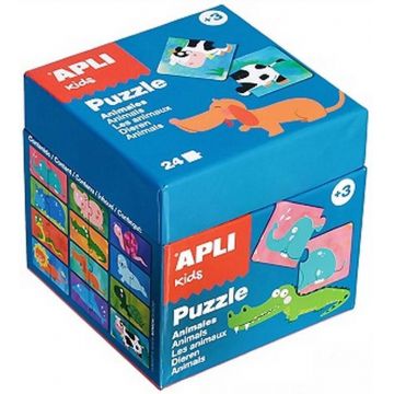 Puzzle educativ APLI de 24 piese - Animale