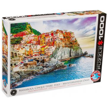 Puzzle Eurographics din 1000 de piese - Cinque Tere, Italia