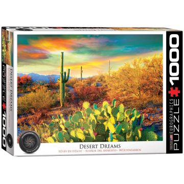 Puzzle Eurographics din 1000 de piese - Culori in desert
