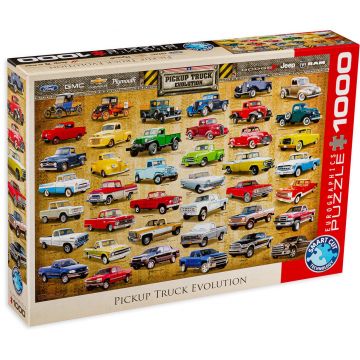 Puzzle Eurographics din 1000 de piese - Dezvoltarea camioanelor