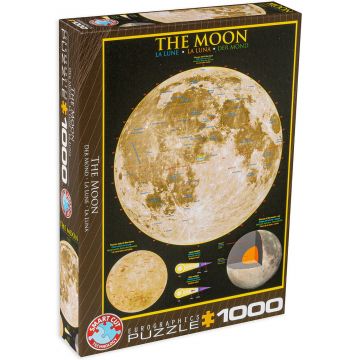 Puzzle Eurographics din 1000 de piese - Luna