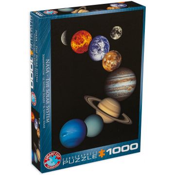 Puzzle Eurographics din 1000 de piese - NASA – Sistemul solar