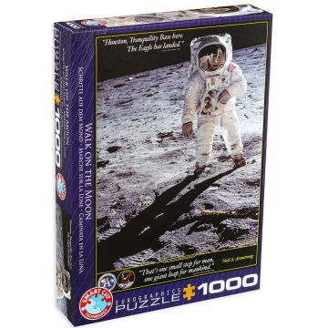 Puzzle Eurographics din 1000 de piese - Plimbare pe luna