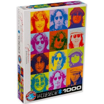 Puzzle Eurographics din 1000 de piese - Portretul lui John Lennon