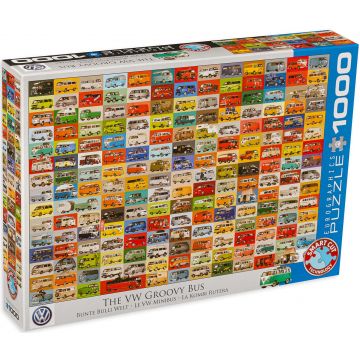 Puzzle Eurographics din 1000 de piese - Volkswagen Groovy