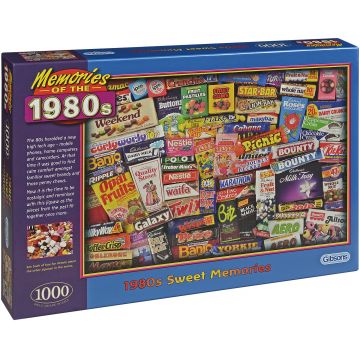 Puzzle Gibsons din 1000 de piese - Amintiri dulci din anii 80, Robert Opie